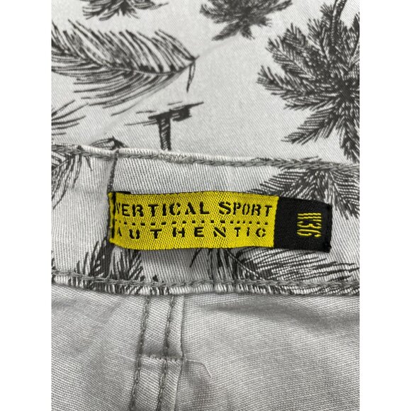 Vertical Sport Authentic Men Palm Tree Flat Front Shorts Size 36 SKU 1626 - Picture 3 of 10